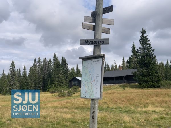 Nysetra, skikryss mot Raufjellet