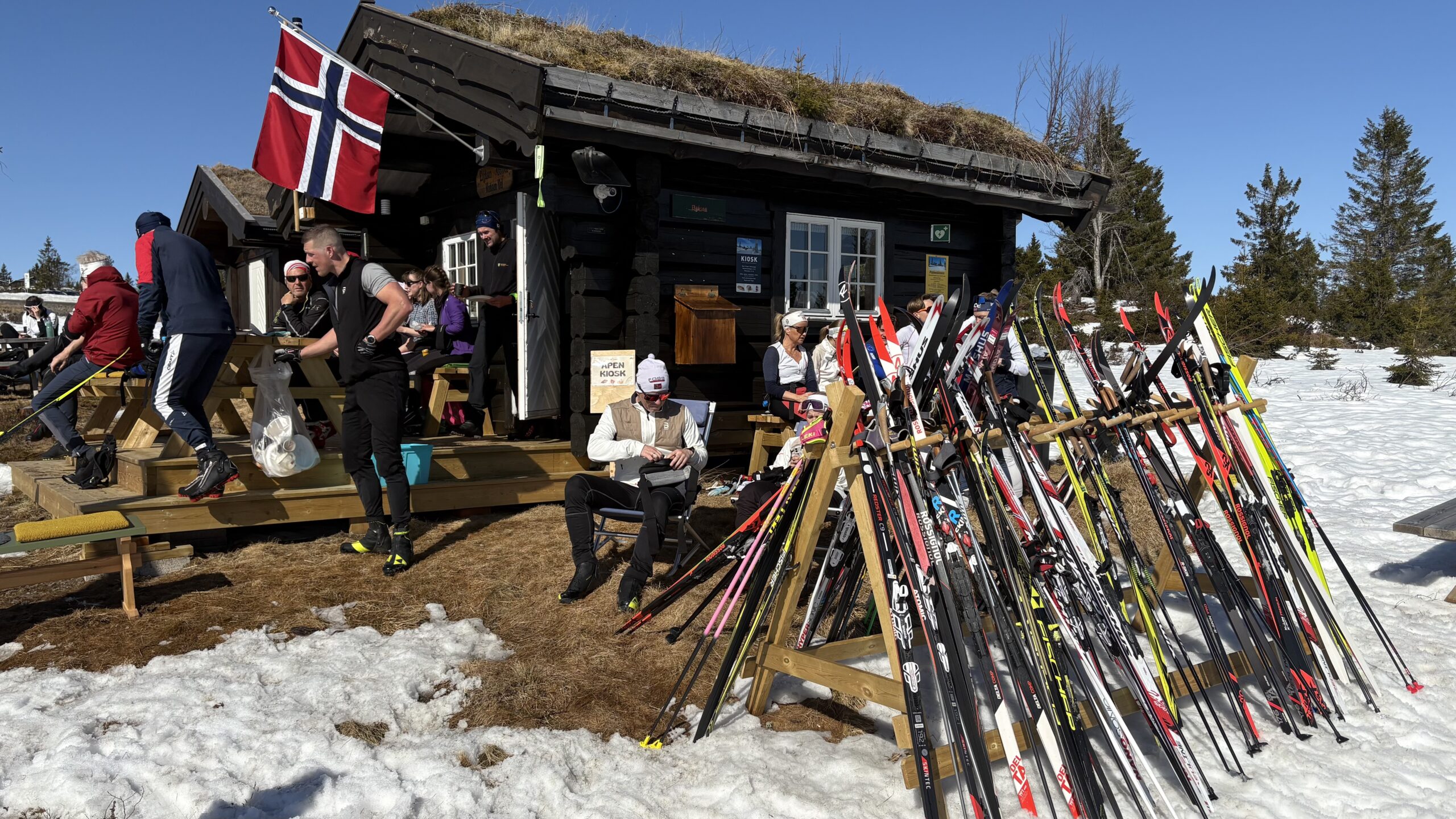 Velkoia på Elgåsen byr på god stemning